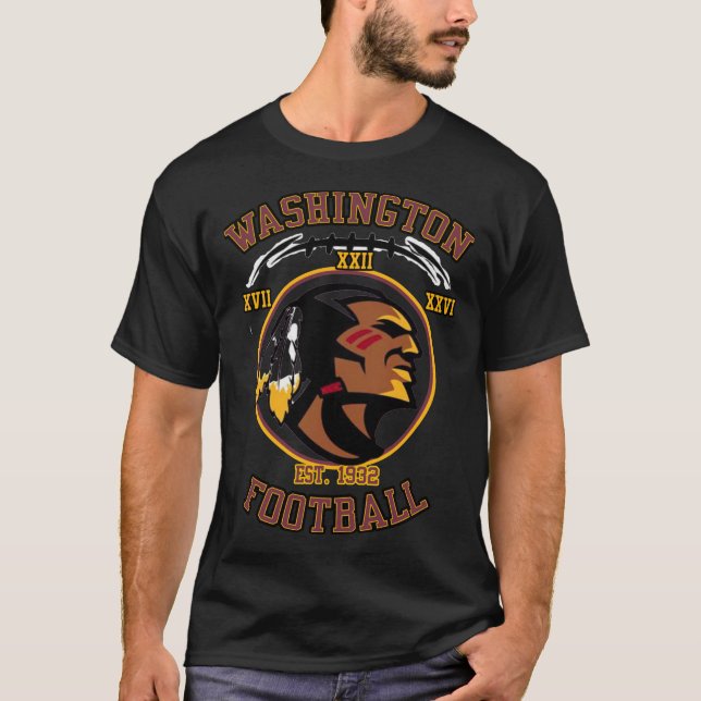 Camiseta Washington Football - Red Classic T-Shirt (Anverso)