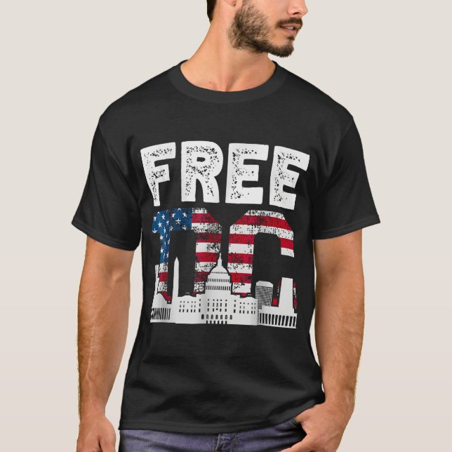 Camiseta Washington Free Dc Free Dc (Anverso)