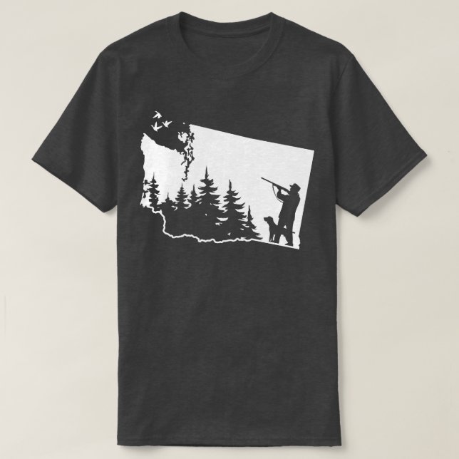 Camiseta Washington Hunting Duck (Diseño del anverso)