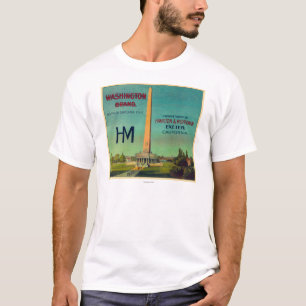Camiseta Washington LabelExeter anaranjado, CA