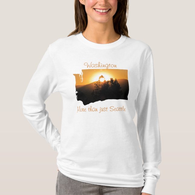 Camiseta Washington, más que Seattle (Anverso)