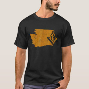 Camiseta Washington Masons Grand Lodge Freemason Padre's D