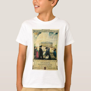 Camiseta Washington moderno