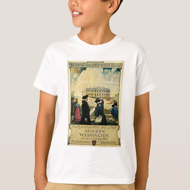 Camiseta Washington moderno (Anverso)