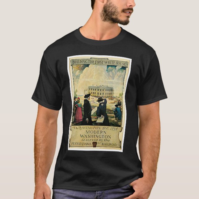 Camiseta Washington moderno (Anverso)