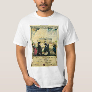 Camiseta Washington moderno