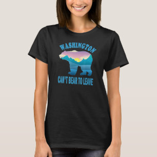 Camiseta Washington No Puede Dejar A Woods Nature Adventu