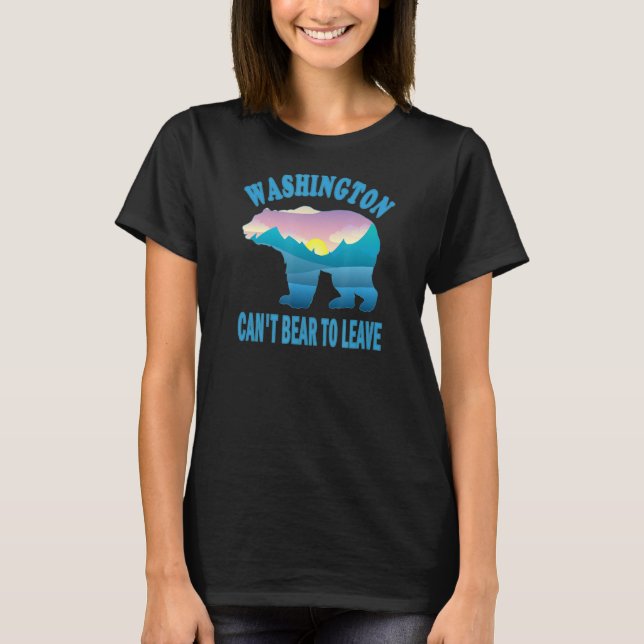 Camiseta Washington No Puede Dejar A Woods Nature Adventu (Anverso)