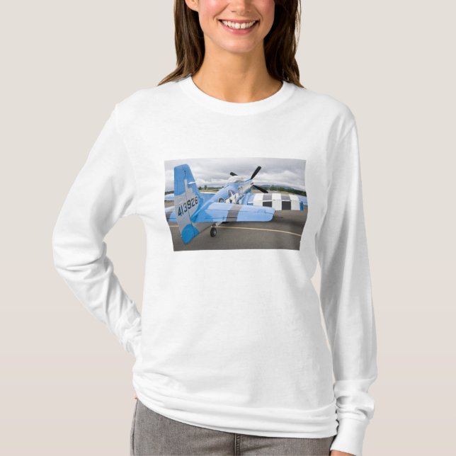 Camiseta Washington, Olympia, espectáculo aéreo militar. 3 (Anverso)