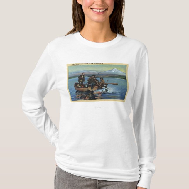 Camiseta Washington - opinión los pescadores que cogen un (Anverso)