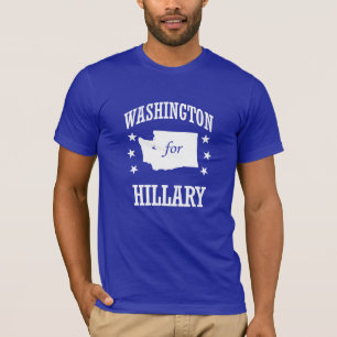 CAMISETA WASHINGTON PARA HILLARY