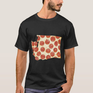 CAMISETA WASHINGTON PIZZA PEPPERONI PIZZA STATE