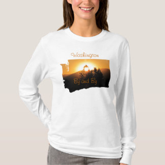 Camiseta Washington, por y por lema de estado