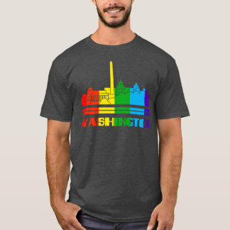 Camiseta Washington Pride Washington regalo LGBT LGBTQ Supp