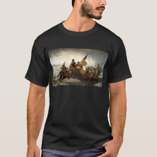 Camiseta Washington que cruza el Delaware