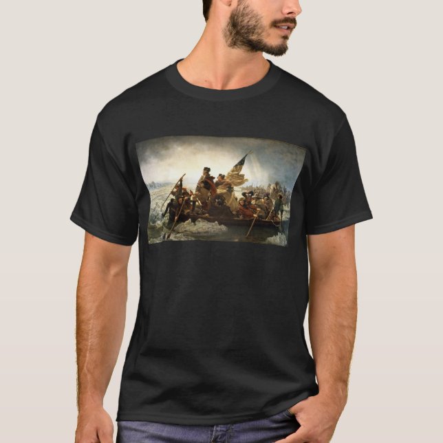 Camiseta Washington que cruza el Delaware (Anverso)