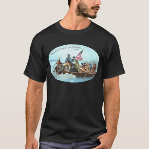 Camiseta Washington que cruza el Delaware