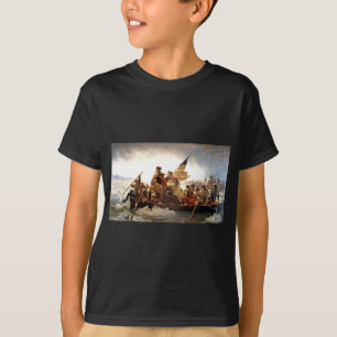 Camiseta Washington que cruza el Delaware