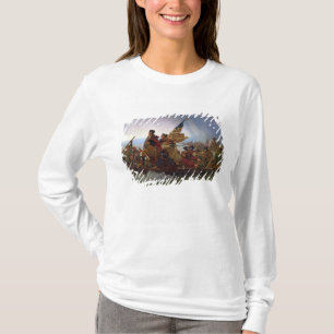 Camiseta Washington que cruza el río Delaware