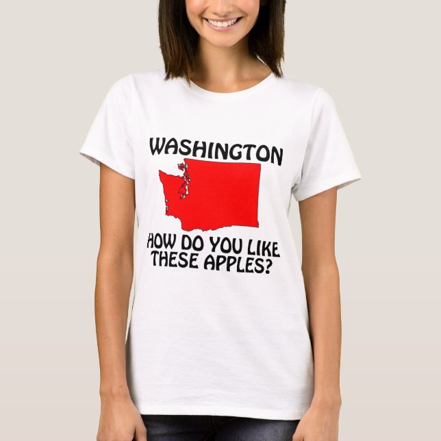 Camiseta Washington: ¿Qué te parecen estas manzanas? (Anverso)