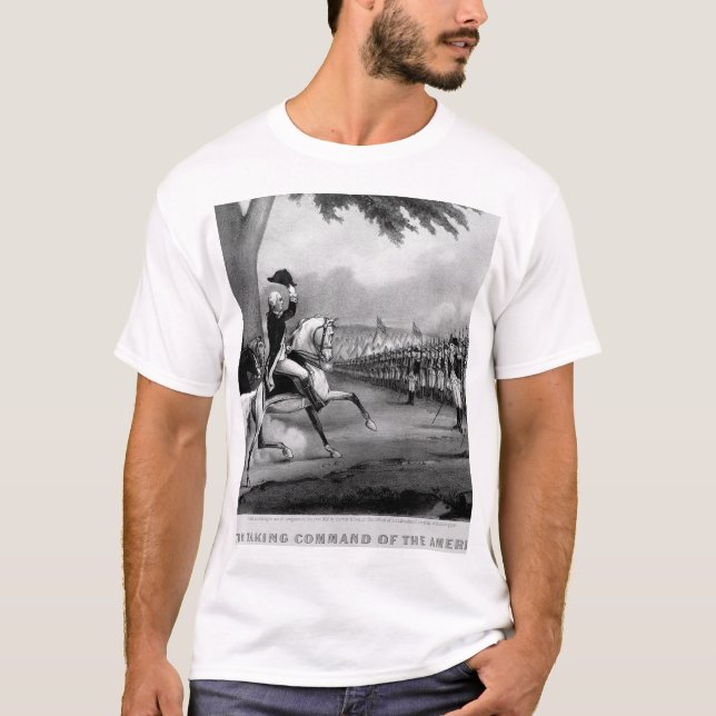 Camiseta Washington que toma a comando imagen of_War (Anverso)