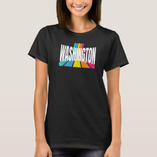 Camiseta Washington Retro Strips Guay Washington Local Par