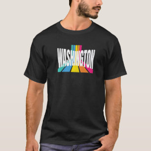 Camiseta Washington Retro Strips Guay Washington Local Par