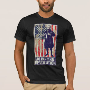 Camiseta Washington revolucionario