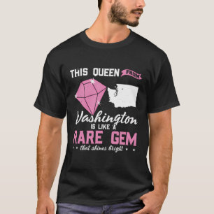 Camiseta Washington Roots Washingtonian Heritage Orgulloso