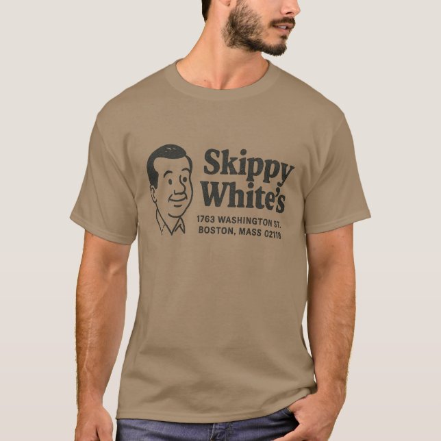 Camiseta WASHINGTON ST 1763 de Skippy White. BOSTON, MASA 0 (Anverso)