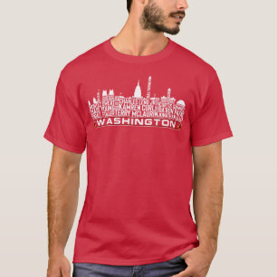 Camiseta Washington Team 23 Player Roster Washington DC Sk