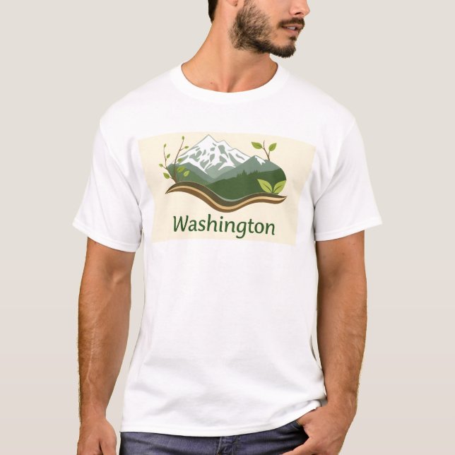Camiseta Washington Tshirt V04 (Anverso)