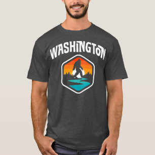 Camiseta Washington Vintage Bigfoot Outdoor & State Pride N