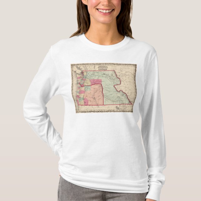 Camiseta Washington y Oregon (Anverso)