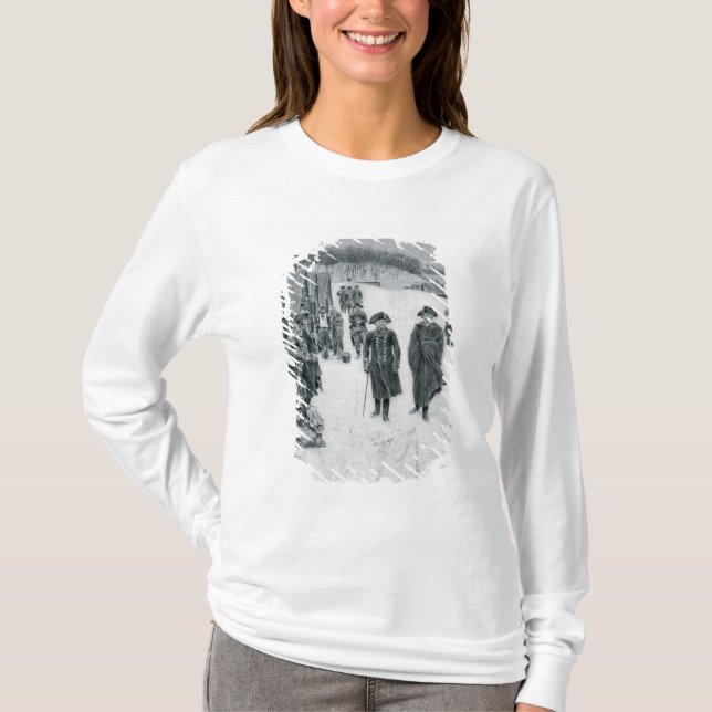 Camiseta Washington y Steuben en la fragua del valle (Anverso)