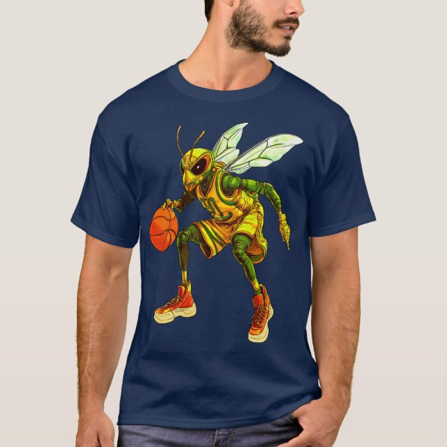 Camiseta Wasp jugador de baloncesto T-Shirt (Anverso)
