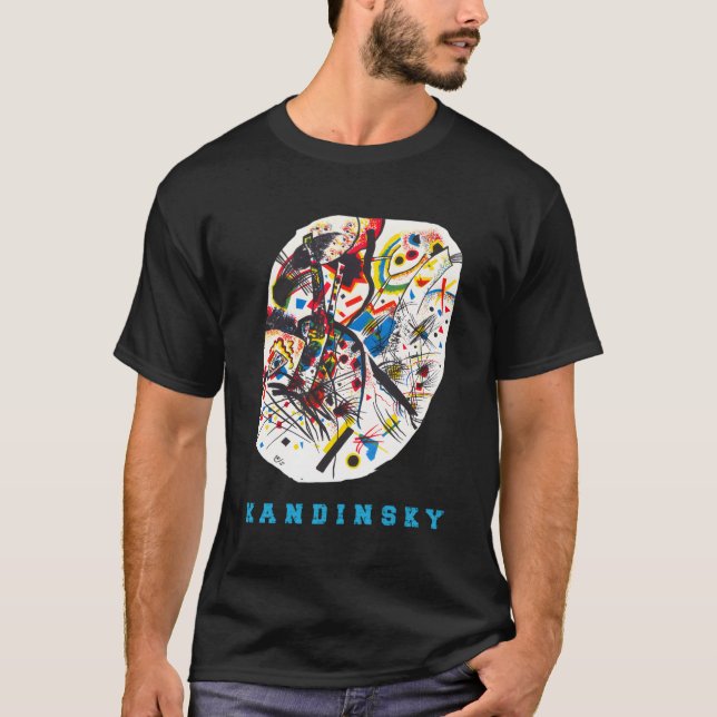 Camiseta Wassily Kandinsky Abstract Small Worlii (Anverso)