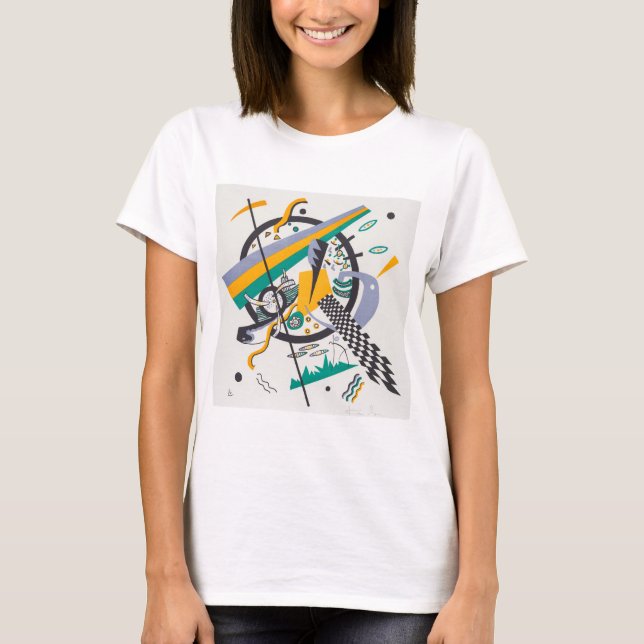 Camiseta Wassily Kandinsky Kleine Welten IV (Anverso)