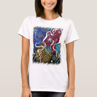 Camiseta Wassily Kandinsky - Movimiento Uno Arte Abstracto