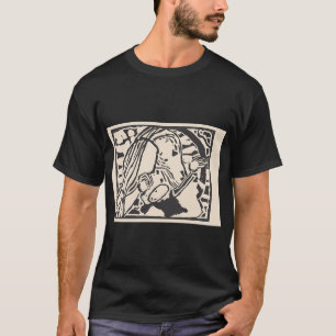 Camiseta Wassily Kandinsky para el grabado en madera en col