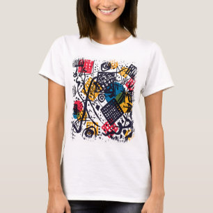 Camiseta Wassily Kandinsky - Pequeños mundos contra arte ab