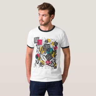Camiseta Wassily Kandinsky Pequeños Mundos V Arte Abstracto