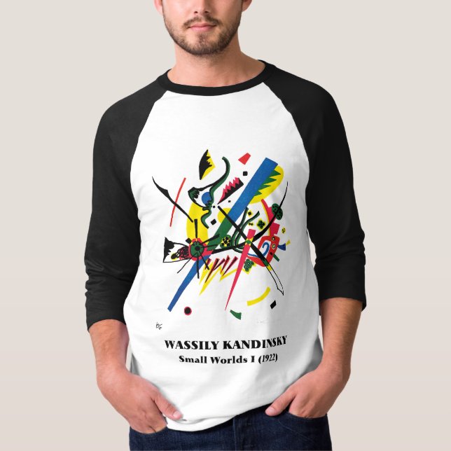 Camiseta Wassily Kandinsky Ringer (Anverso)