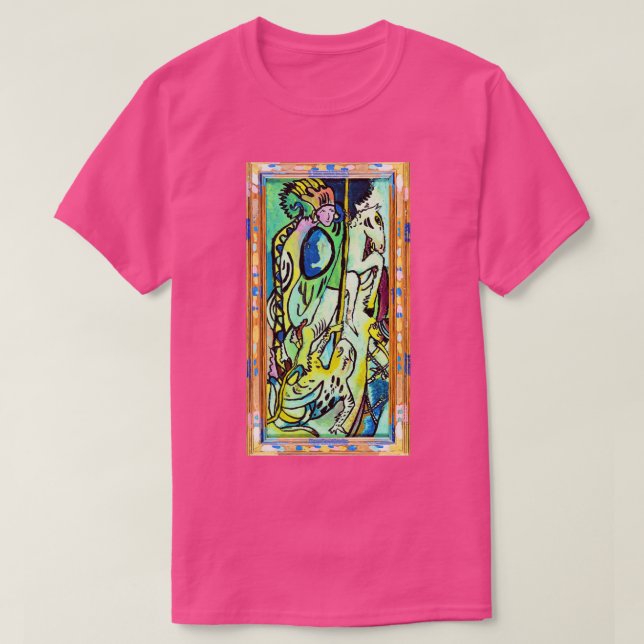 Camiseta Wassily Kandinsky St Georg II Digital Remastered E (Diseño del anverso)