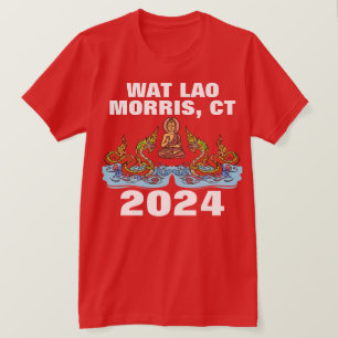 Camiseta Wat Lao Morris, CT: Año Nuevo 2Naga 2024-3