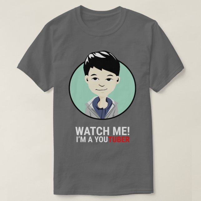 Camiseta Watch Me Im an Influencer (Diseño del anverso)