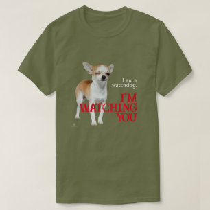 Camiseta Watchdog Chihuahua - Personalizable