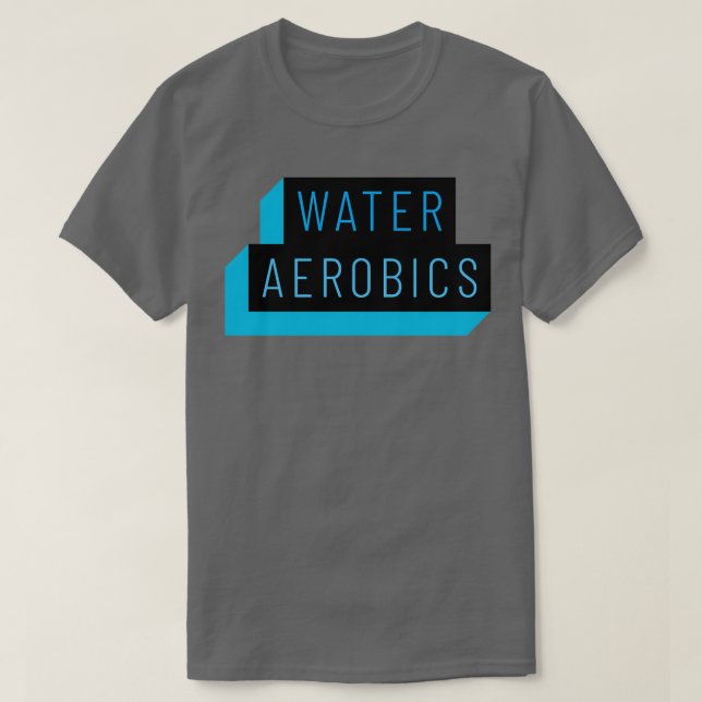 Camiseta Water Aerobic Clean Text 1 (Diseño del anverso)