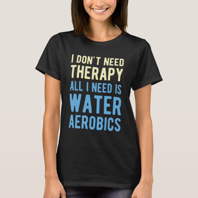 Camiseta Water Aerobic Funny (Anverso)