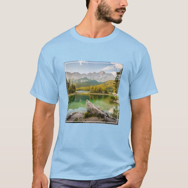 Camiseta Water | Dachstein Mountains Lake Germany (Anverso)